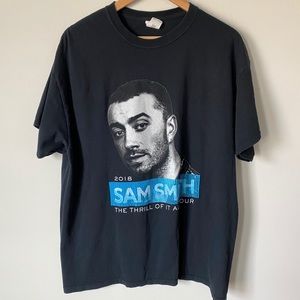 2018 Sam Smith The Thrill Of It All Tour Tee Shirt